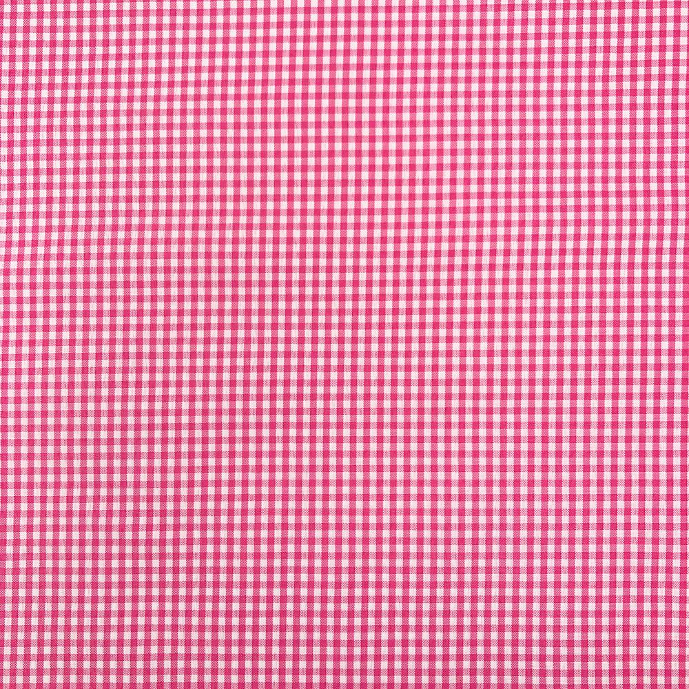2 mm Gingham Check Plaid Polyester Cotton Poplin - Image 12