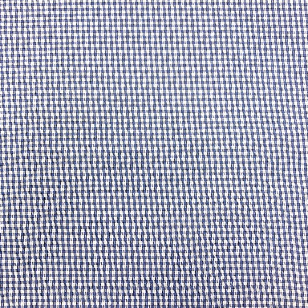 2 mm Gingham Check Plaid Polyester Cotton Poplin - Image 21
