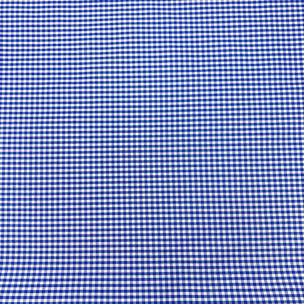 2 mm Gingham Check Plaid Polyester Cotton Poplin - Image 24