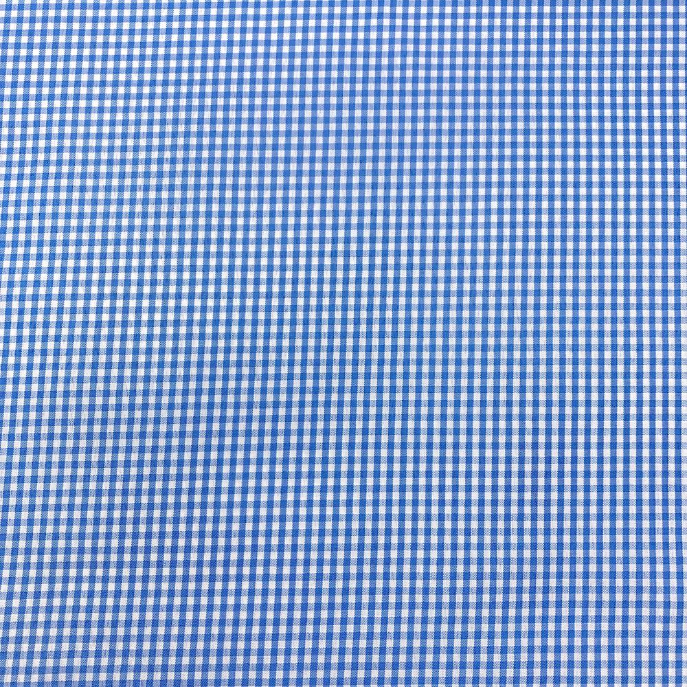 2 mm Gingham Check Plaid Polyester Cotton Poplin - Image 27
