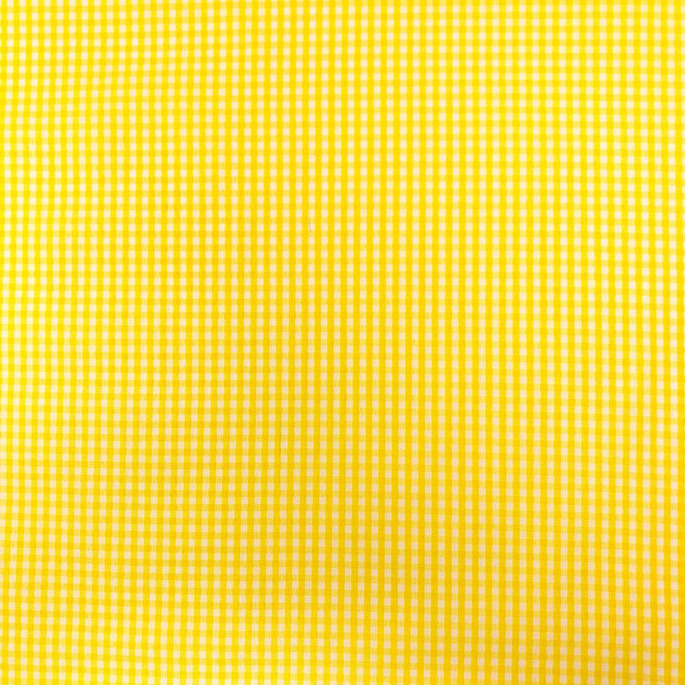 2 mm Gingham Check Plaid Polyester Cotton Poplin - Image 3