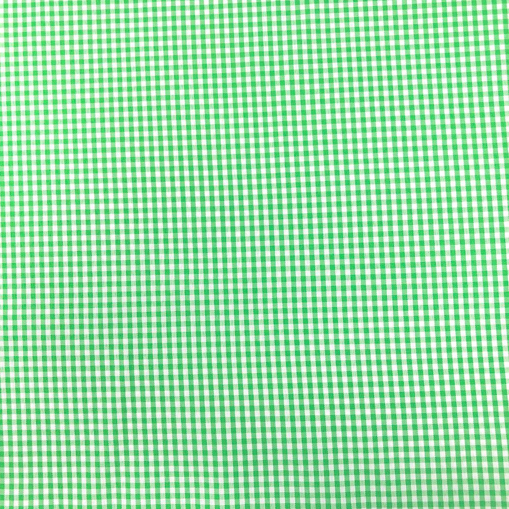2 mm Gingham Check Plaid Polyester Cotton Poplin - Image 33