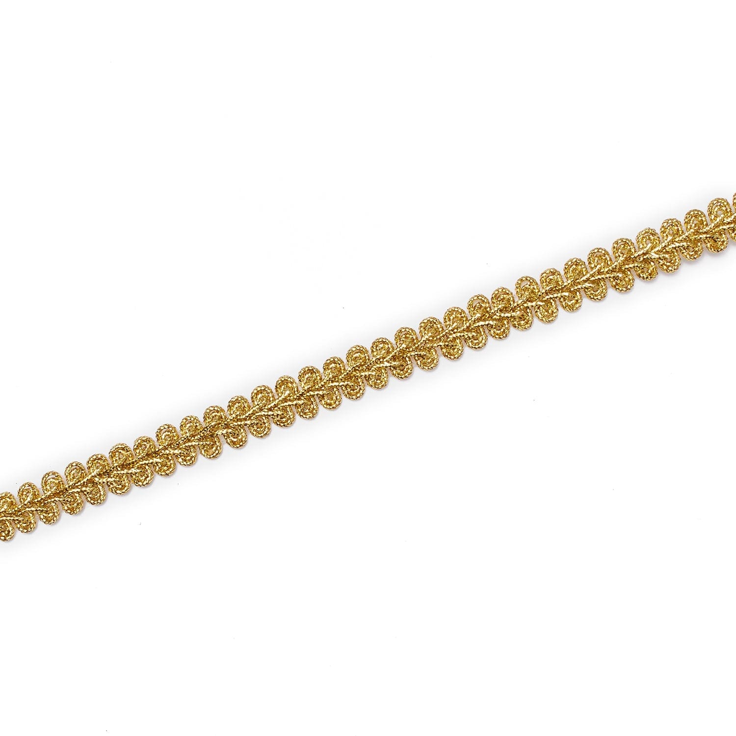 3/8 Inch Knit Swirl Corded Metallic Braided Trim (25 Yards) - Image 6