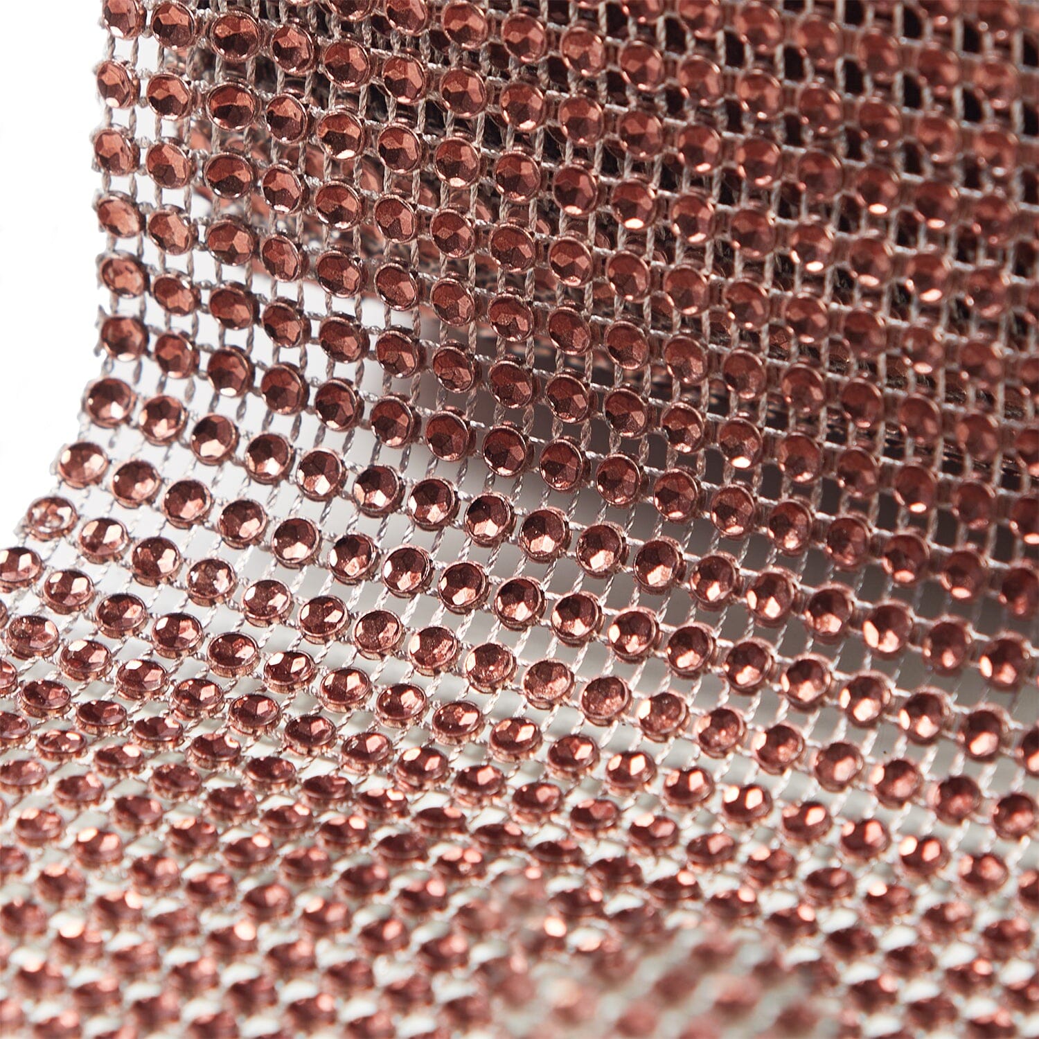 4.5 Inch Diamond Rhinestone On Mesh Trim (10 Yard Roll) - Image 13