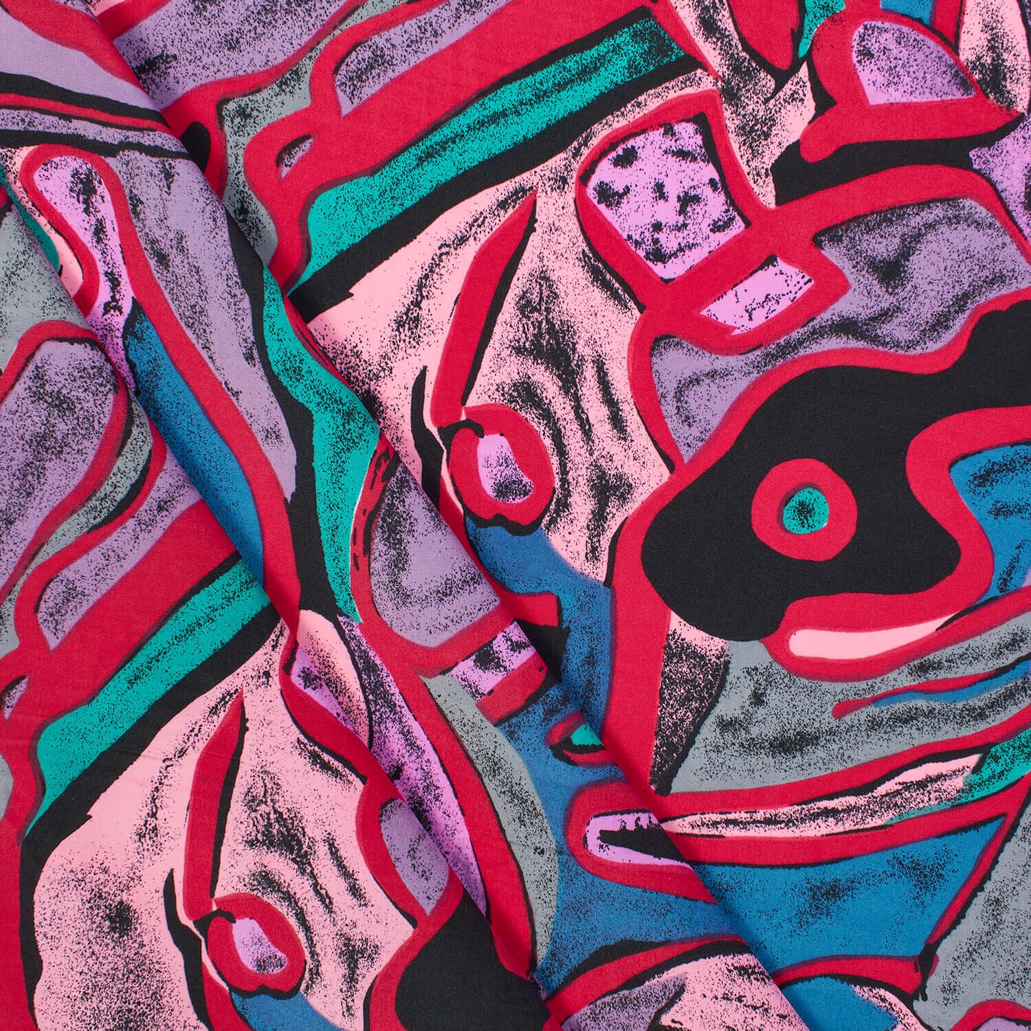Abstract Print Polyester