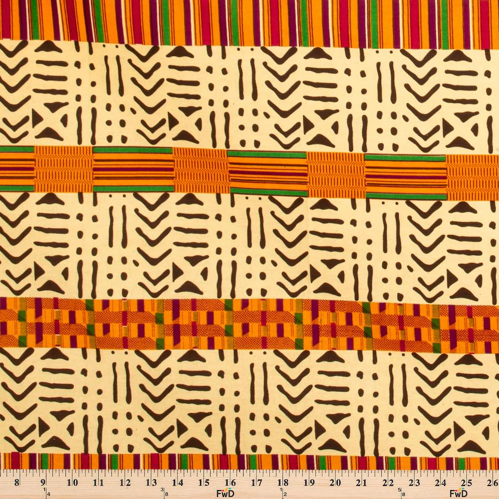 Kente African Print (19009-3) - Image 4
