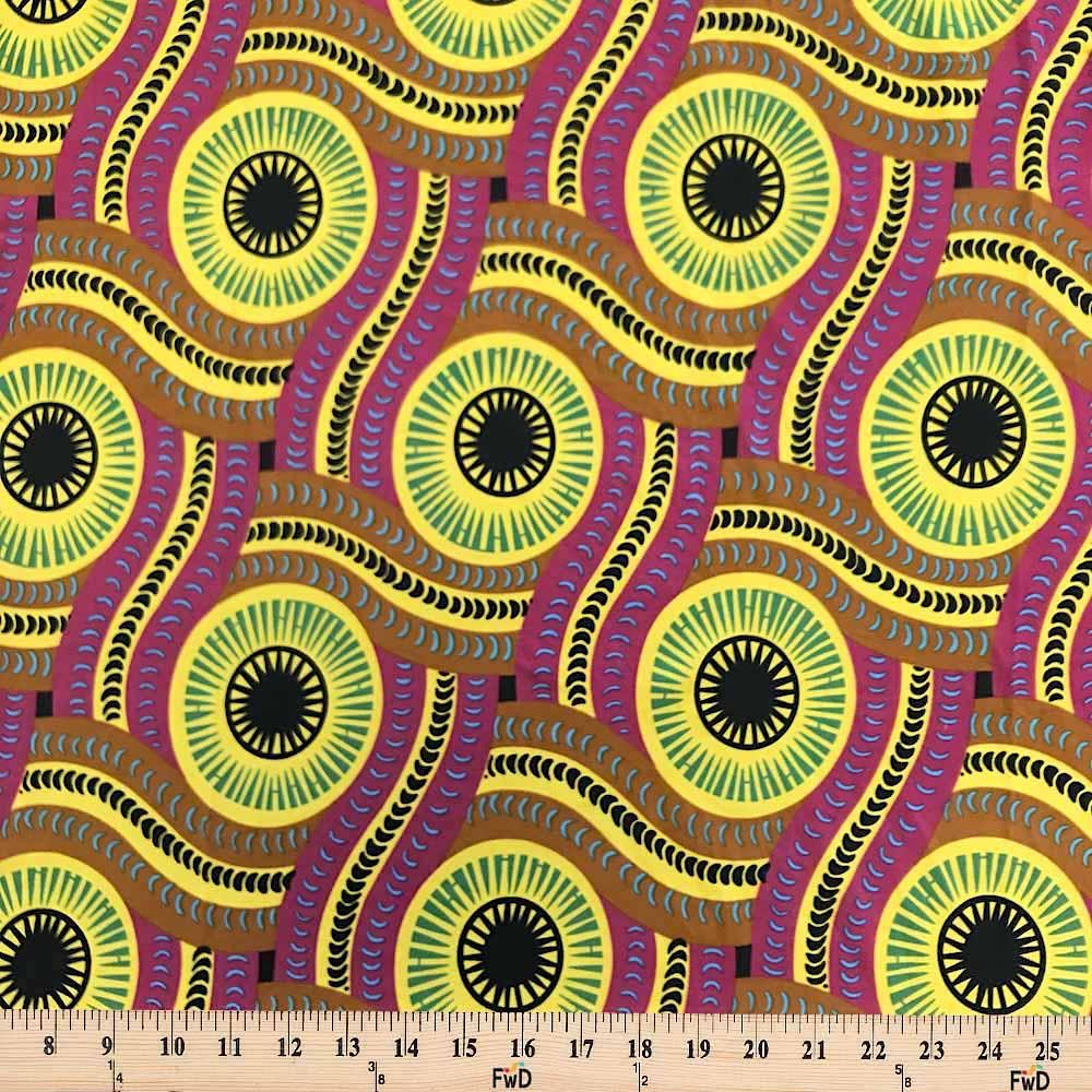 Serpent African Print DTY Brushed (2-3) - Image 2
