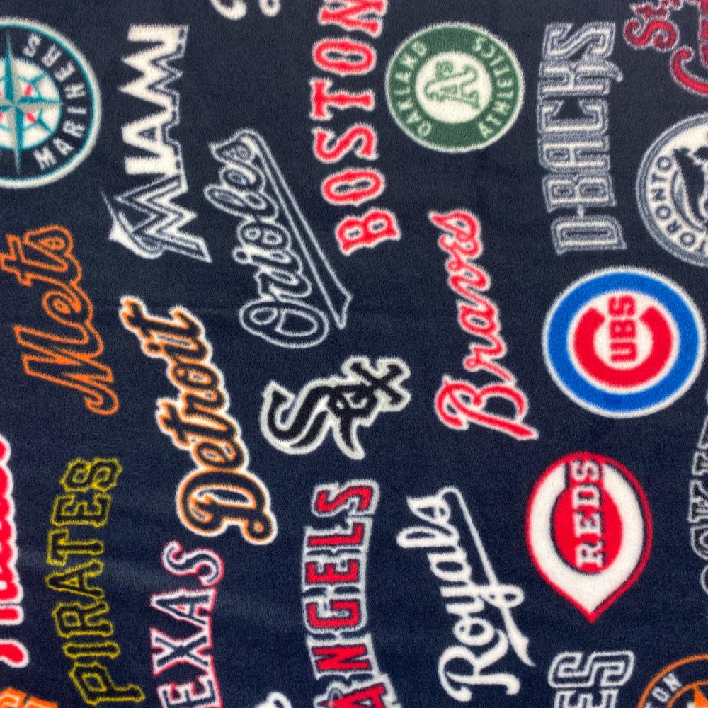 All Teams MLB Fleece Fabric