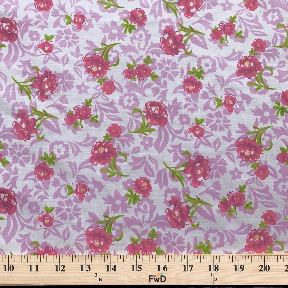 Anna Lilac Print Broadcloth