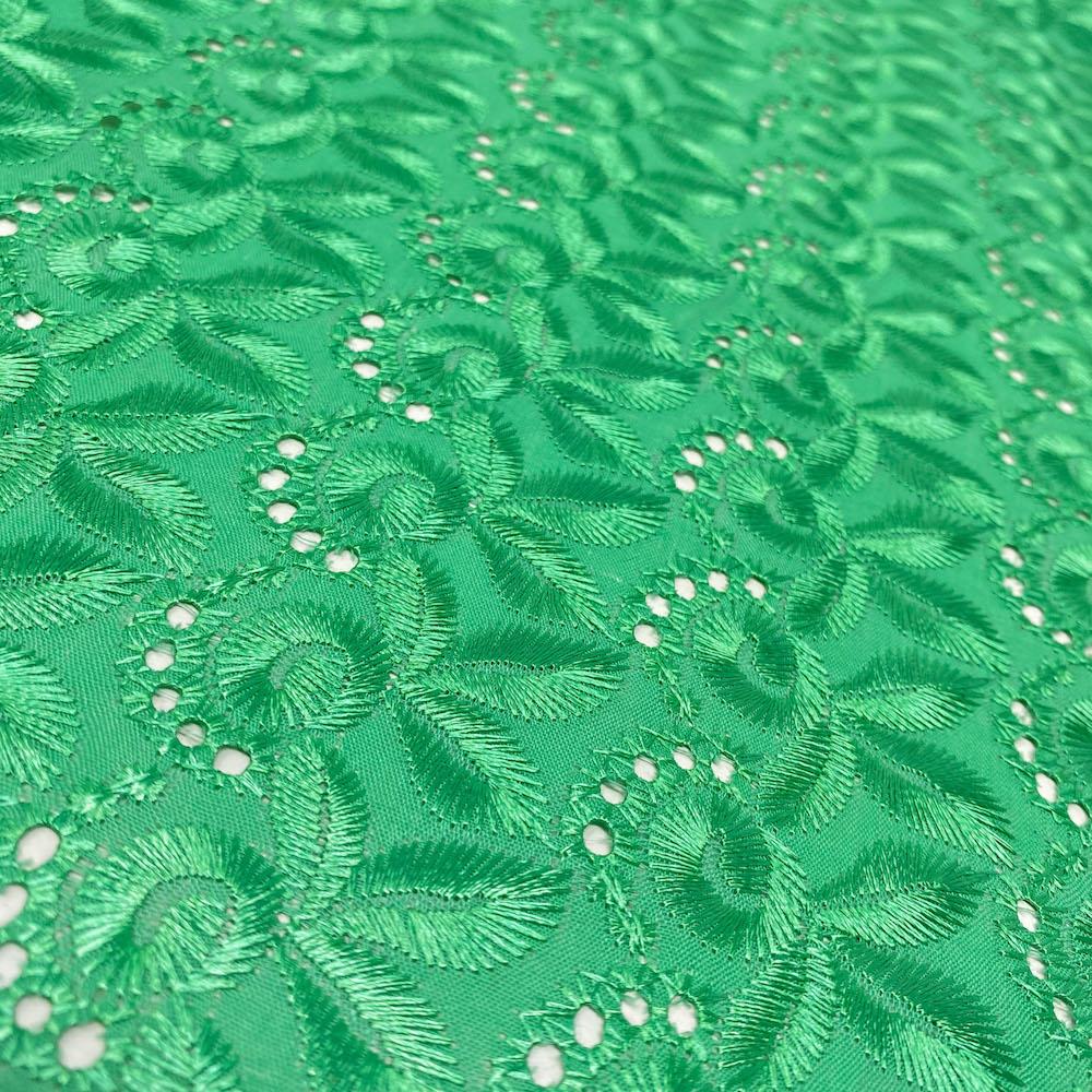 Blossom Eyelet Embroidery Fabric - Image 33