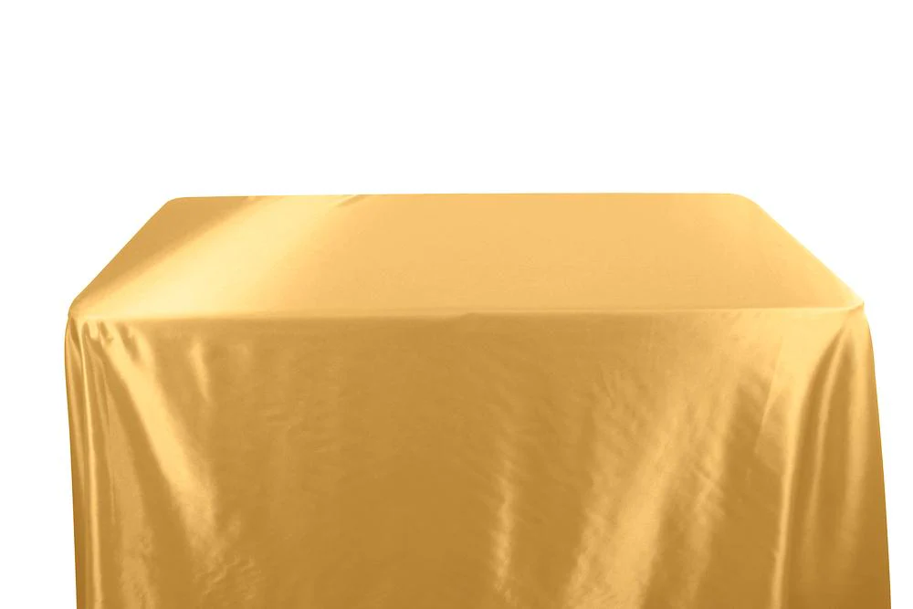 Bridal Satin Banquet Rectangular Table Covers - 8 Feet - Image 7