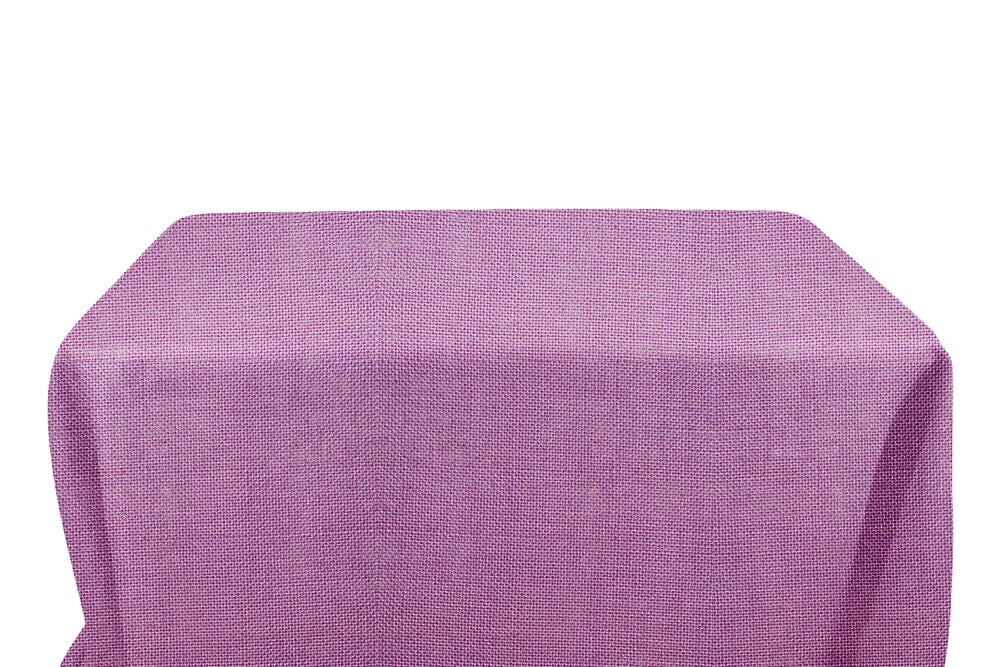 Burlap Banquet Rectangular Table Covers - 6 Feet - Image 20