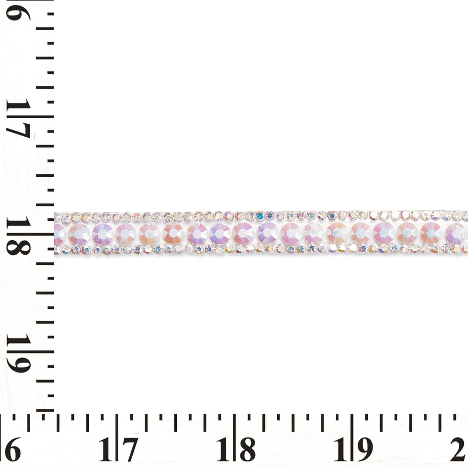 Chain Resin Rhinestone Iron On Trim - Image 5