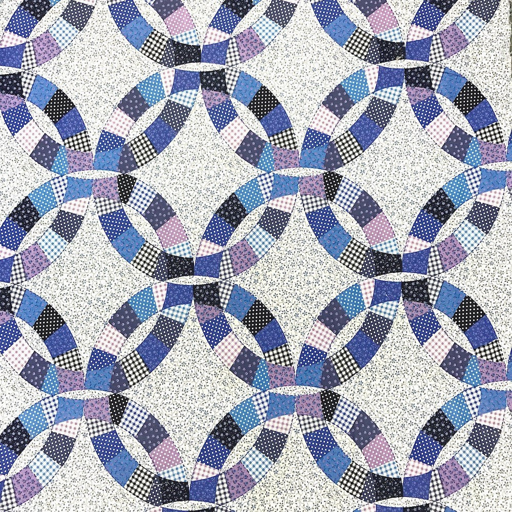 Circle Blue Print Sheeting - Image 2
