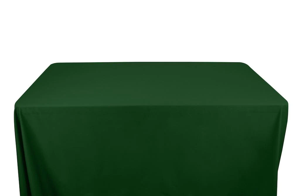 Cotton Polyester Broadcloth Banquet Rectangular Table Covers - 8 Feet - Image 41