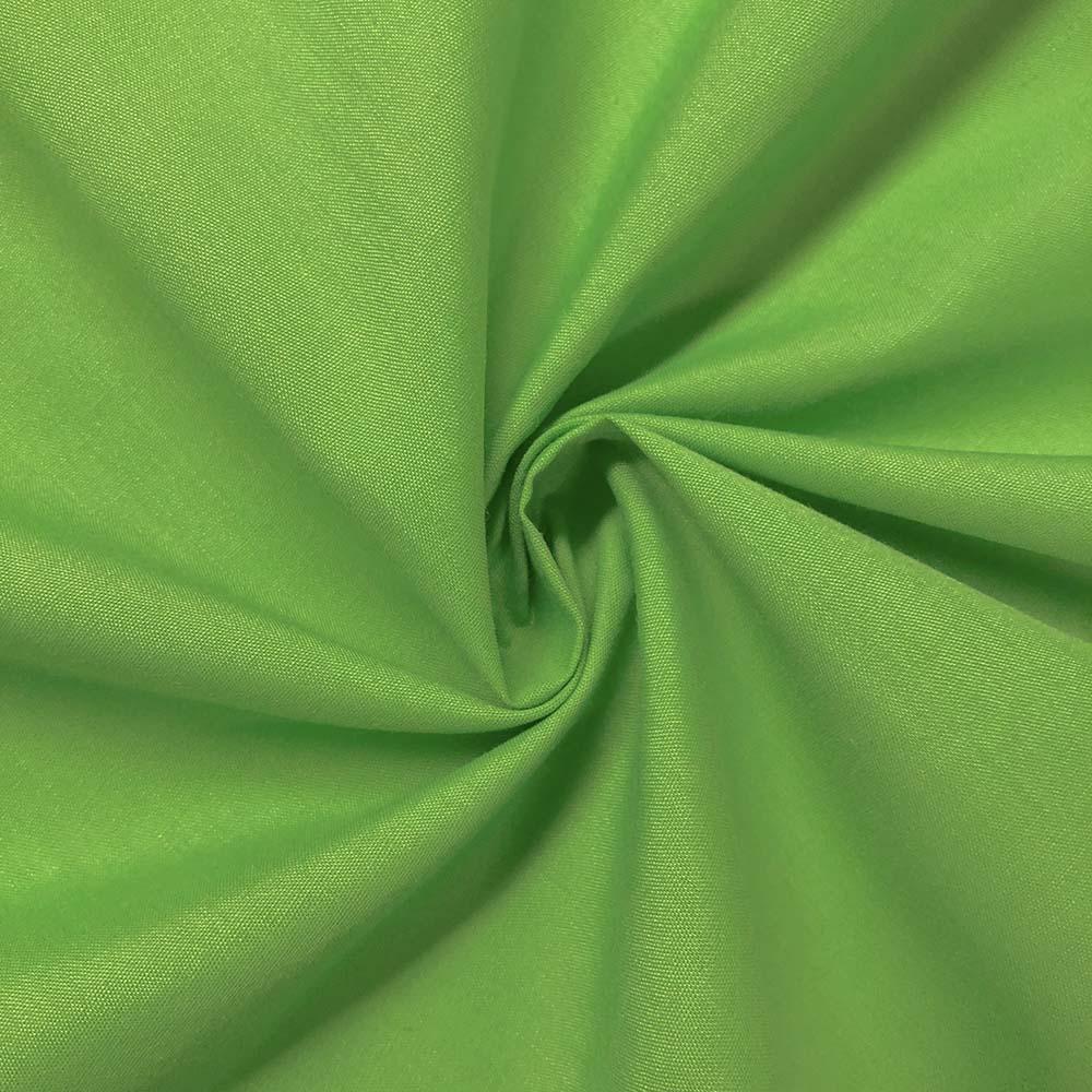 Cotton Polyester Broadcloth Rod Pocket Curtains - Apple Green - Image 3