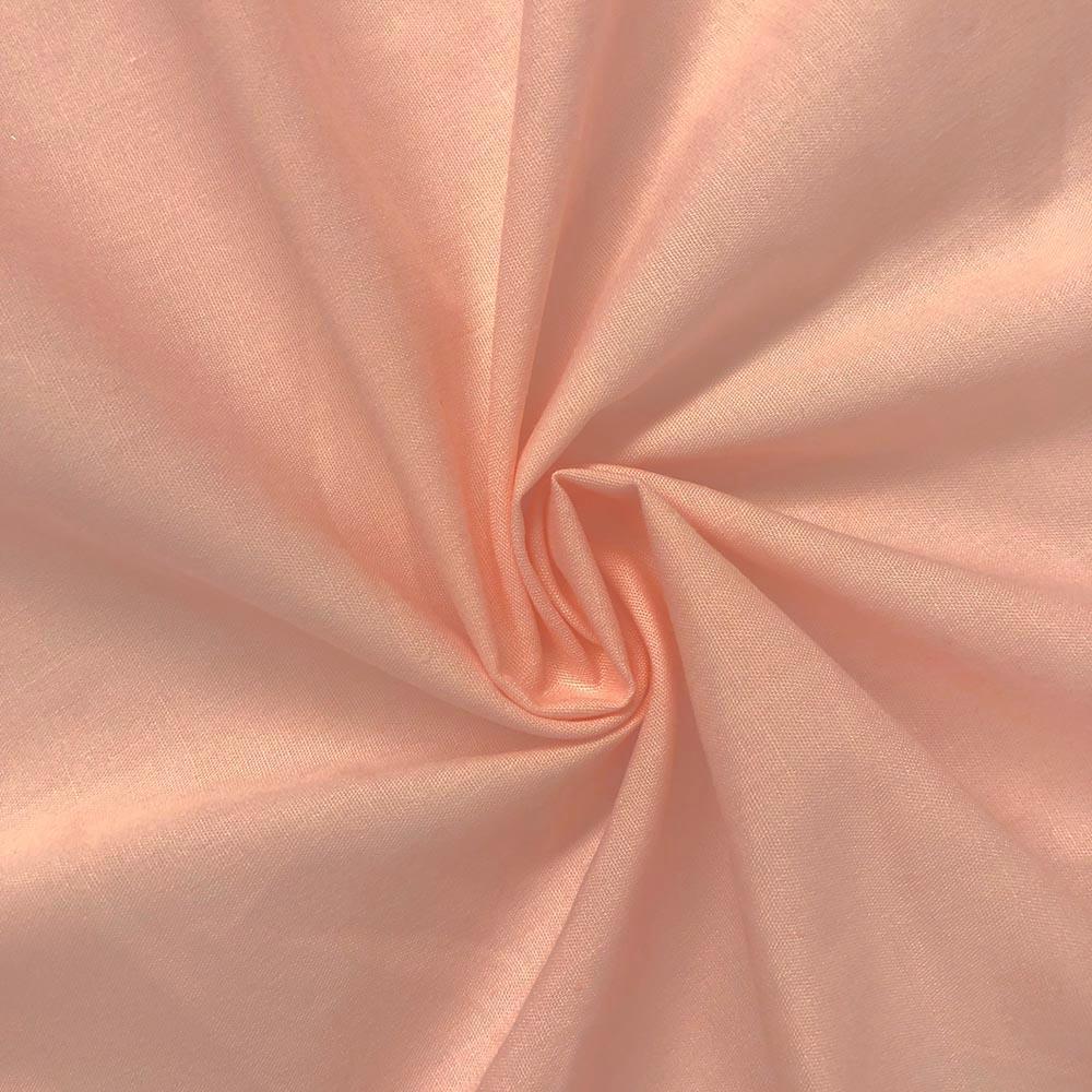 Cotton Polyester Broadcloth Rod Pocket Curtains - Pink - Image 3