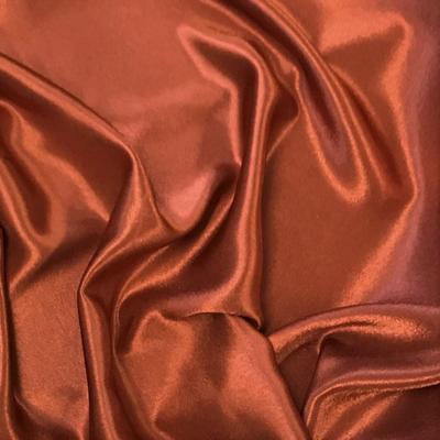 Crepe Back Satin Rod Pocket Curtains - Rust - Image 3