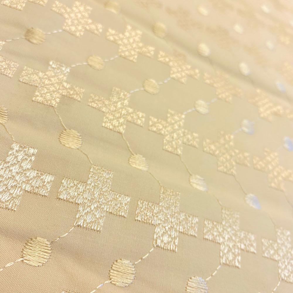 Cross Eyelet Embroidery Fabric - Image 6