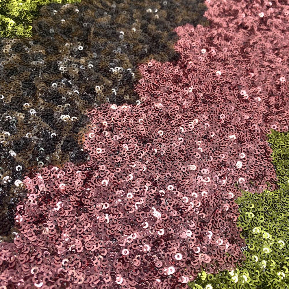 Crushed Sequins on Mesh - Image 36