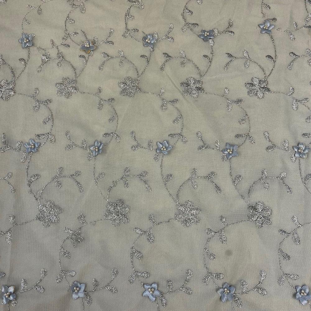Daisy Embroidered Lace - Image 8