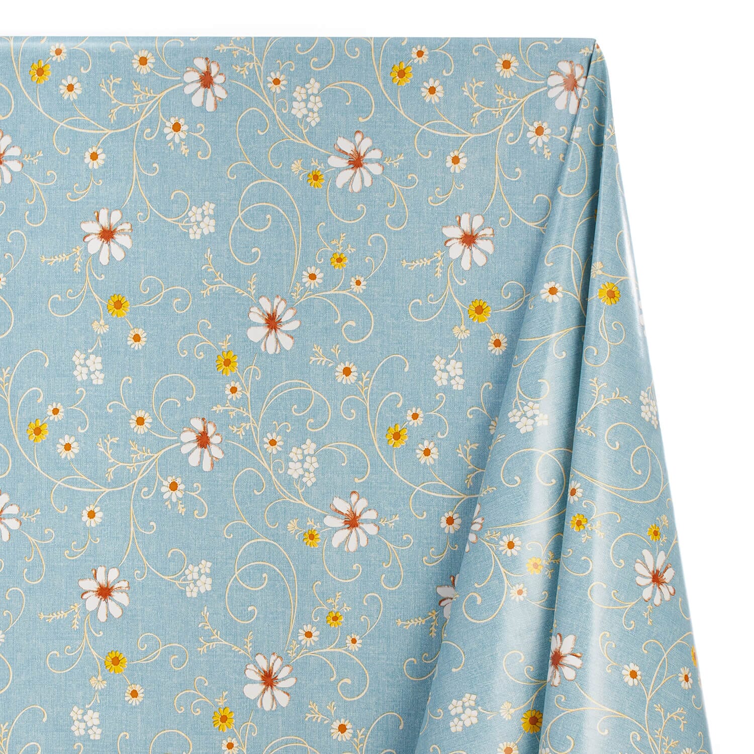 Daisy Print Oilcloth - Image 2