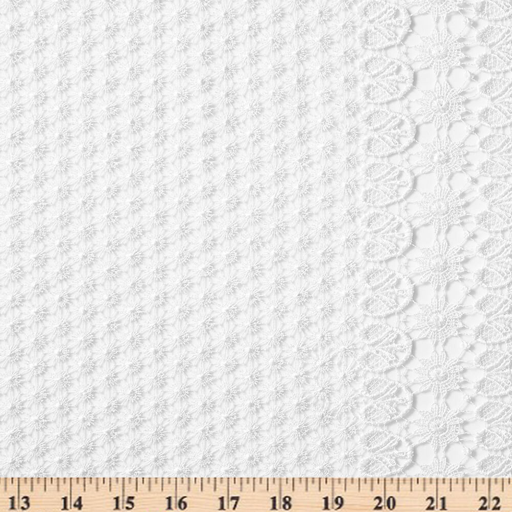 Dotted Guipure French Venice Lace - Image 3