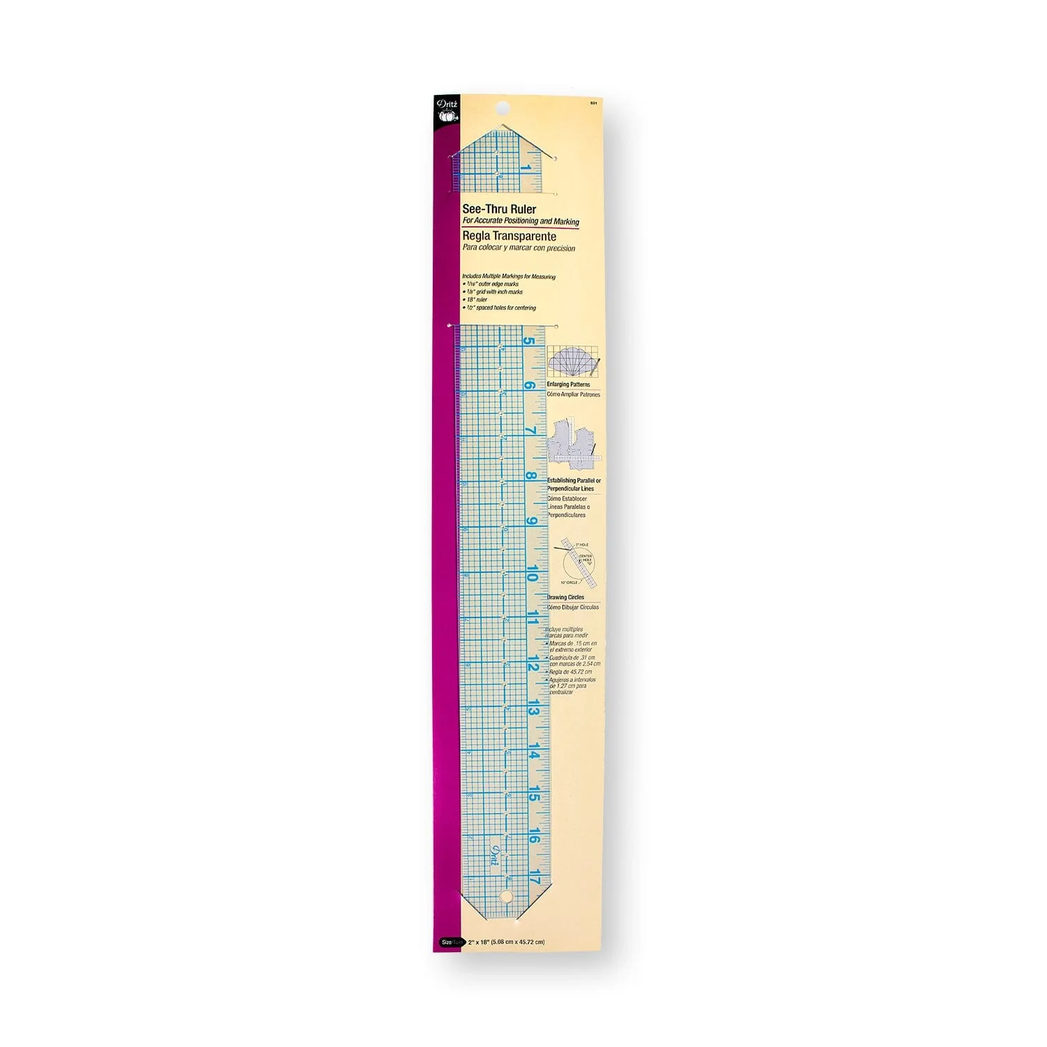 Dritz® See-Thru Ruler