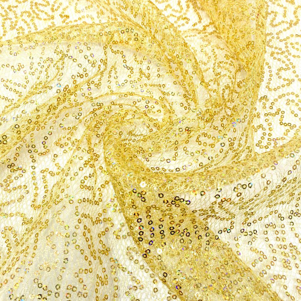 Embroidery Sequins on Tulle Mesh - Image 13