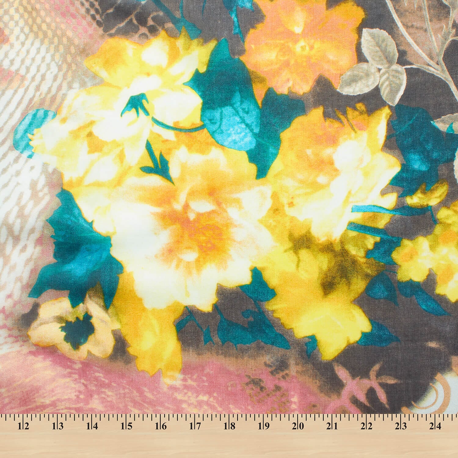 Emma Green Printed Cotton - Image 7