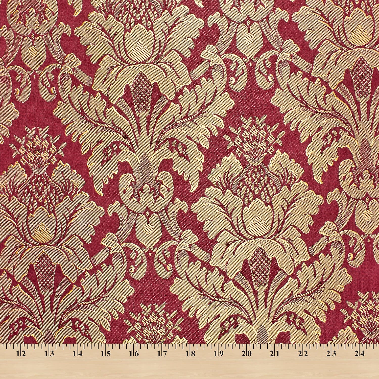 Extra Wide Floral Damask Upholstery Jacquard - Image 21