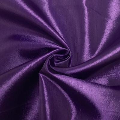 Extra Wide Nylon Taffeta Rod Pocket Curtains - Purple - Image 3