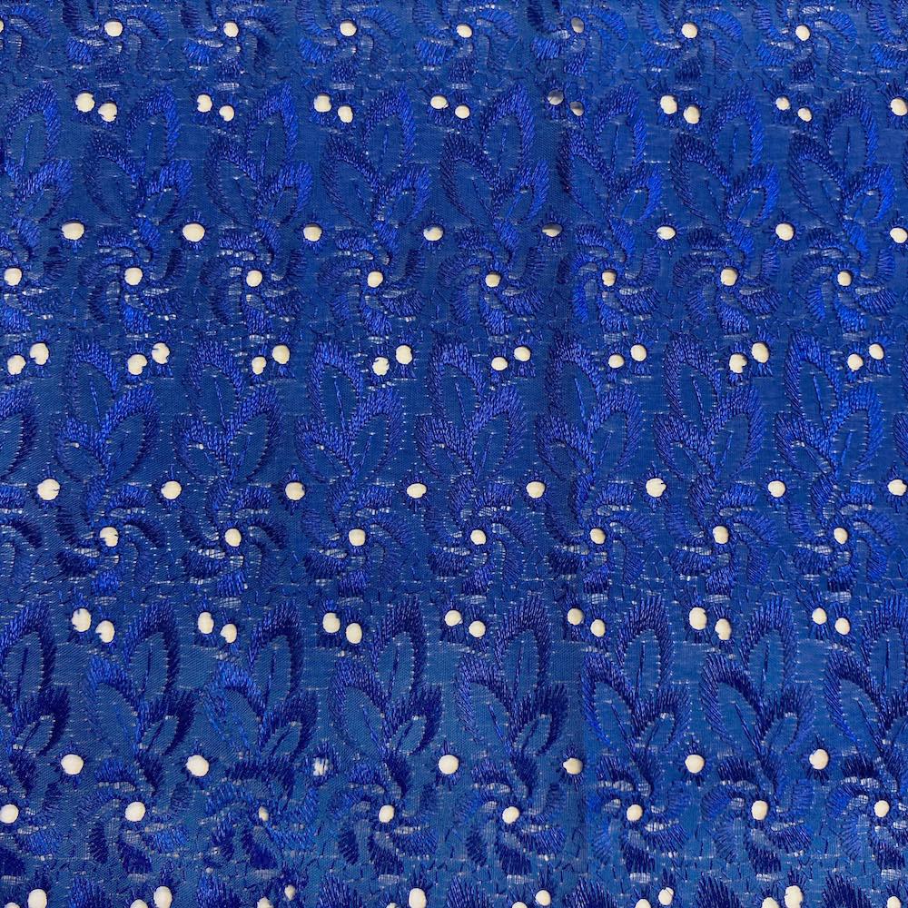 Eyelet Floral Embroidery Fabric - Image 35