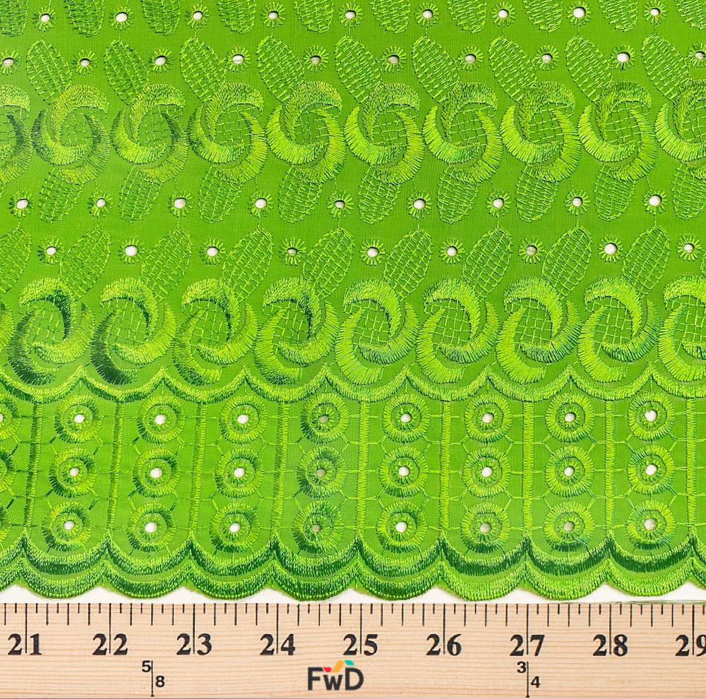 Eyelet Spiral Embroidery Fabric - Image 34
