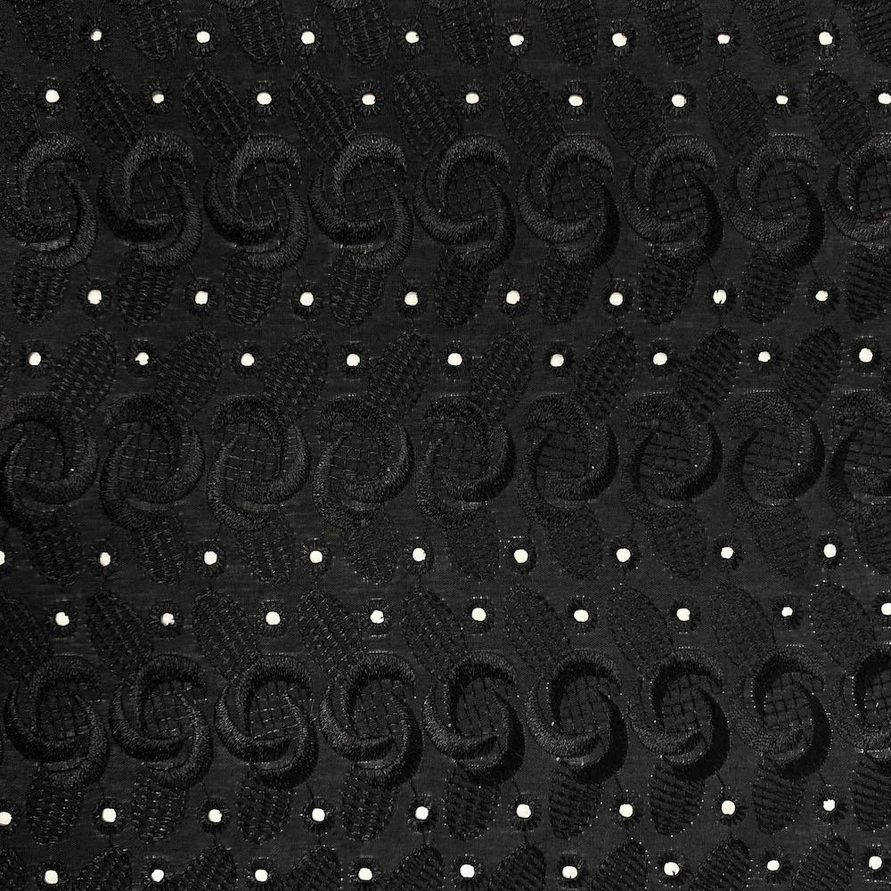Eyelet Spiral Embroidery Fabric - Image 50
