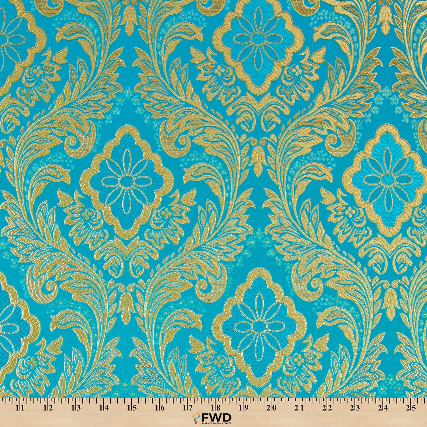 Floral Metallic Brocade - Image 29