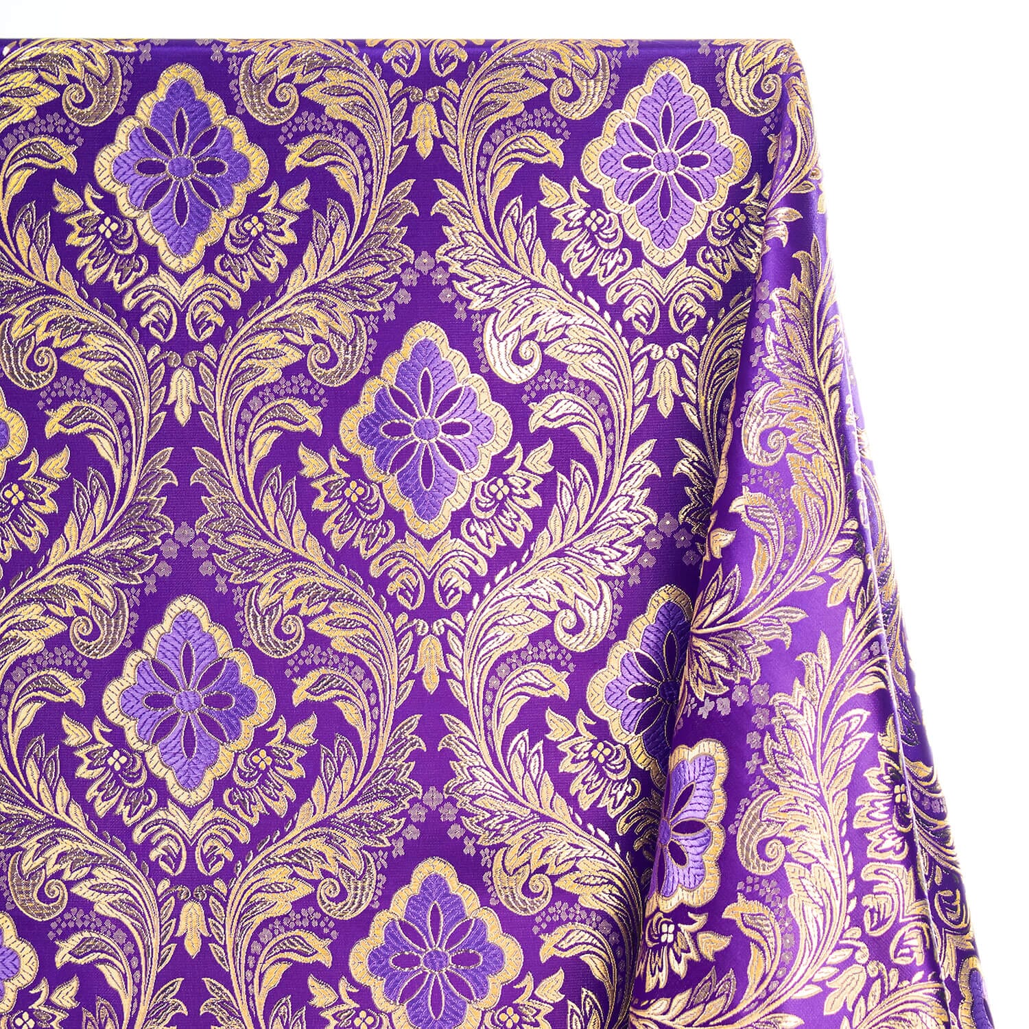 Floral Metallic Brocade - Image 34
