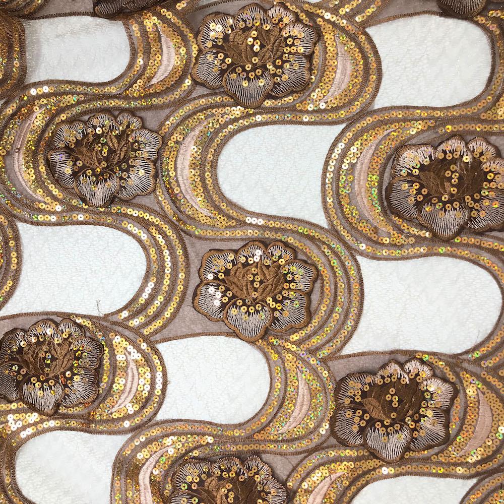 Floral Swirl Patch Chemical Lace - Image 11