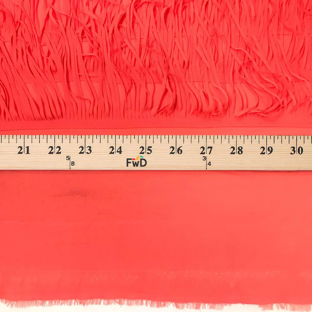 Fringe Embroidery on Georgette - Image 10