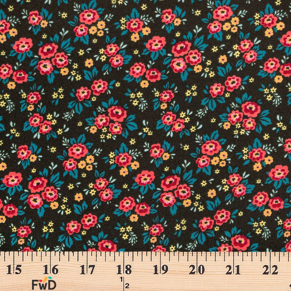 Geranium Crepe De Chine Print - Image 4