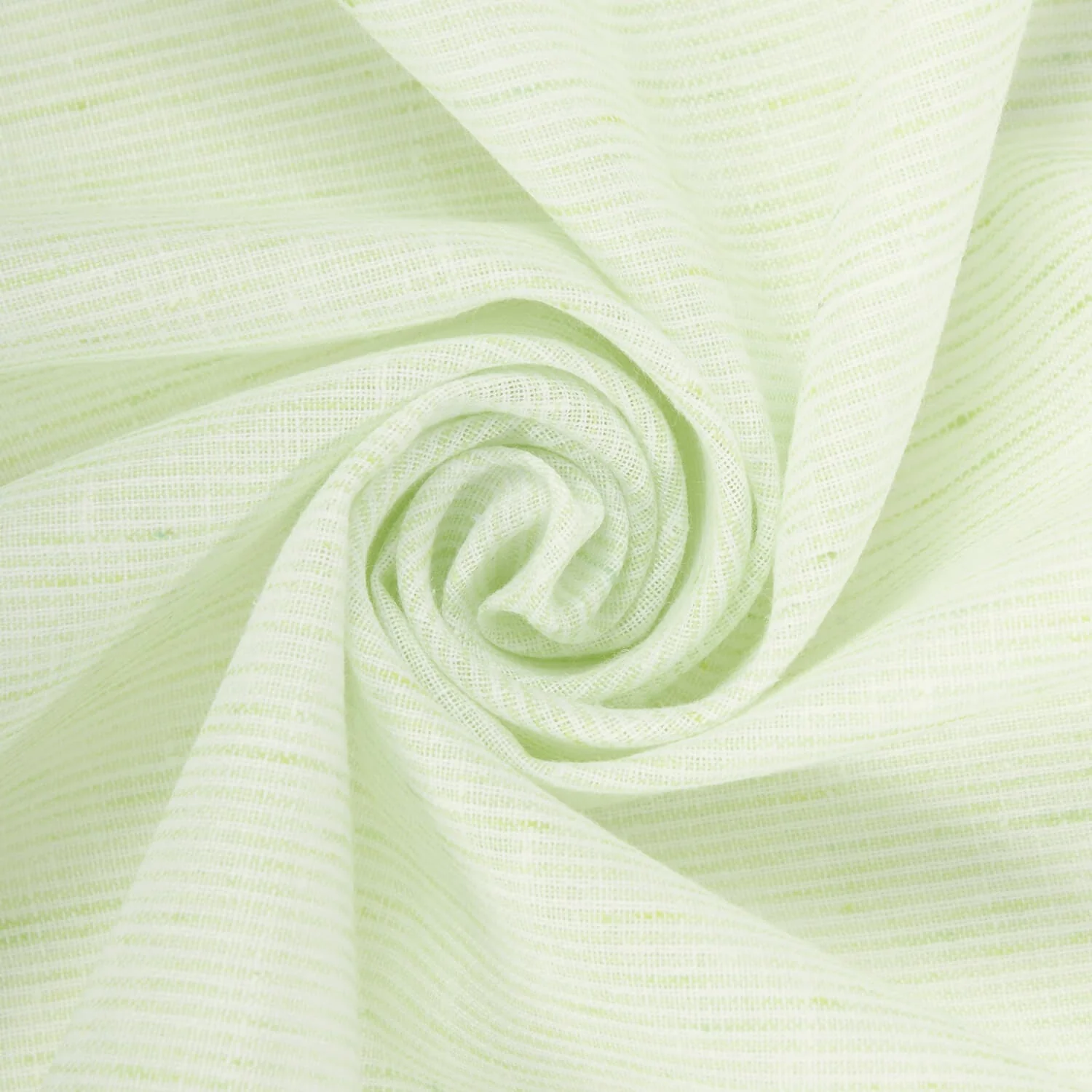 Hairline Stripe Linen-Look - Image 9