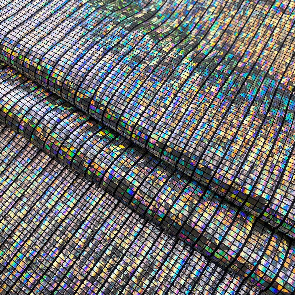 Rectangular Hologram Spandex - Image 3