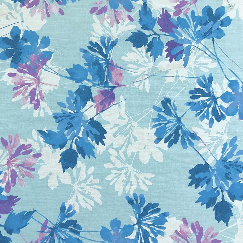 Kendall Blue Print Broadcloth