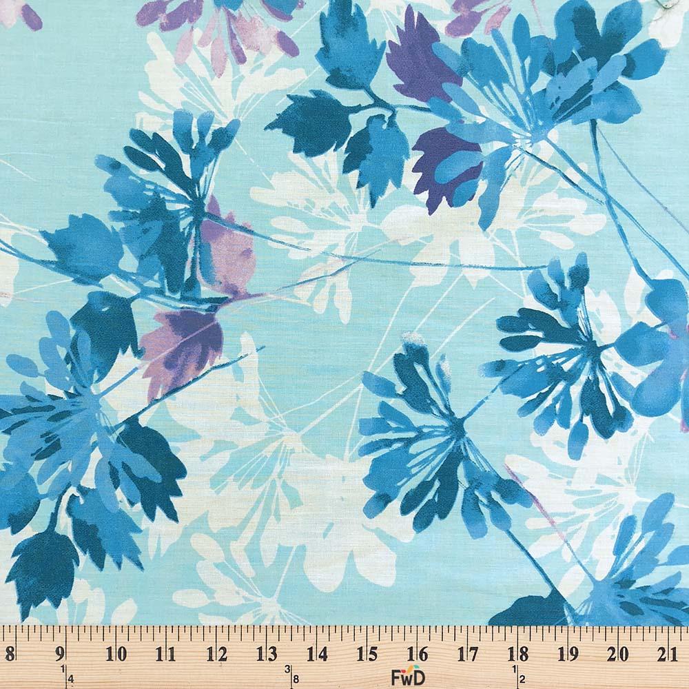 Kendall Blue Print Broadcloth - Image 3