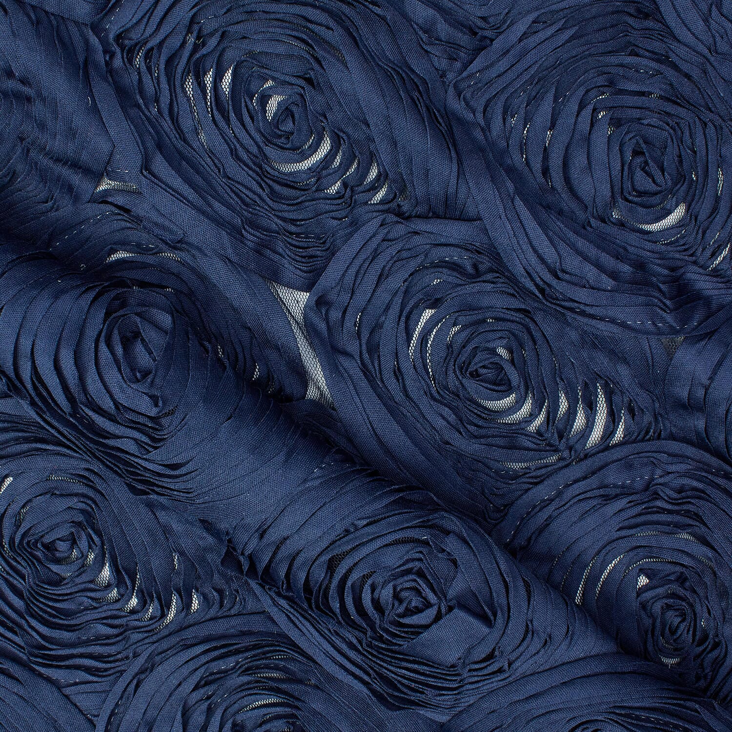 Knit Rosette On Mesh - Image 5