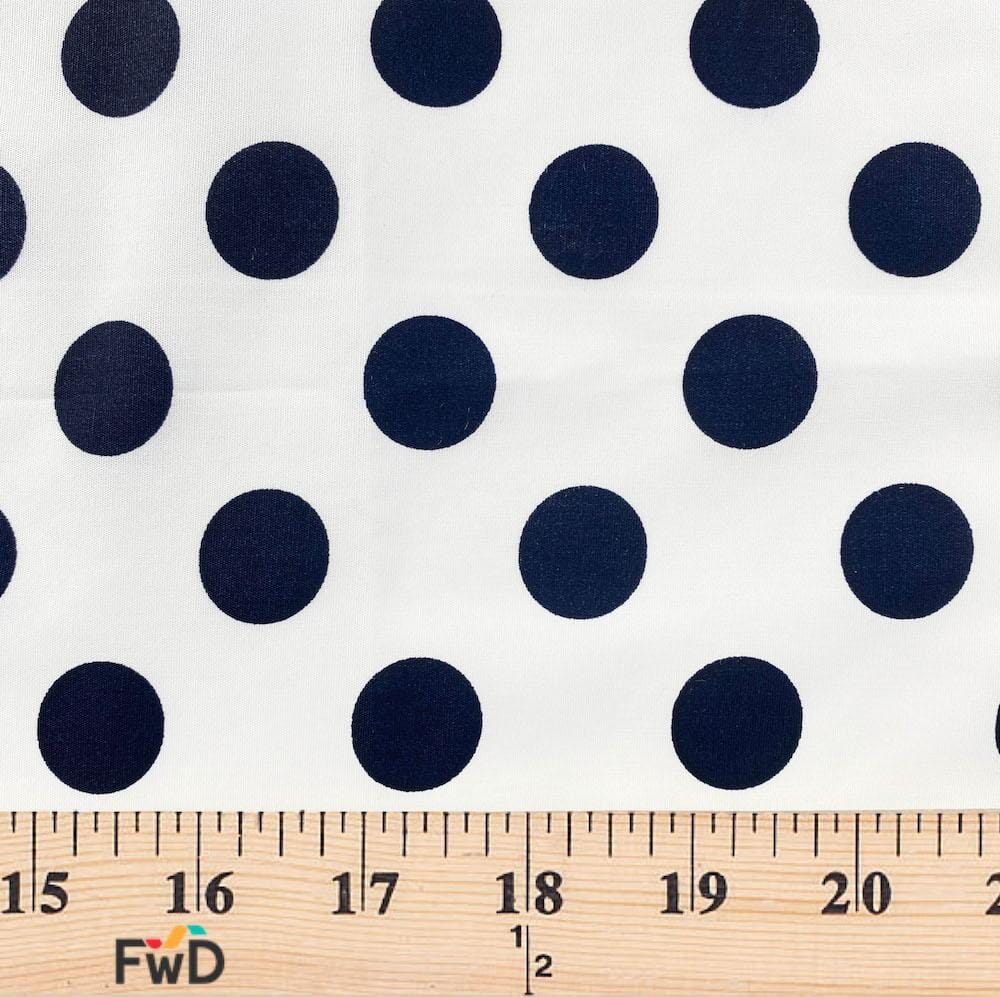 Large Polka Dot Cotton Poplin (58/60 Inch) - Image 46