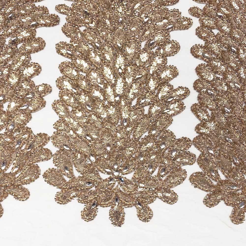 Liatris Bridal Lace Beaded Fabric - Image 19