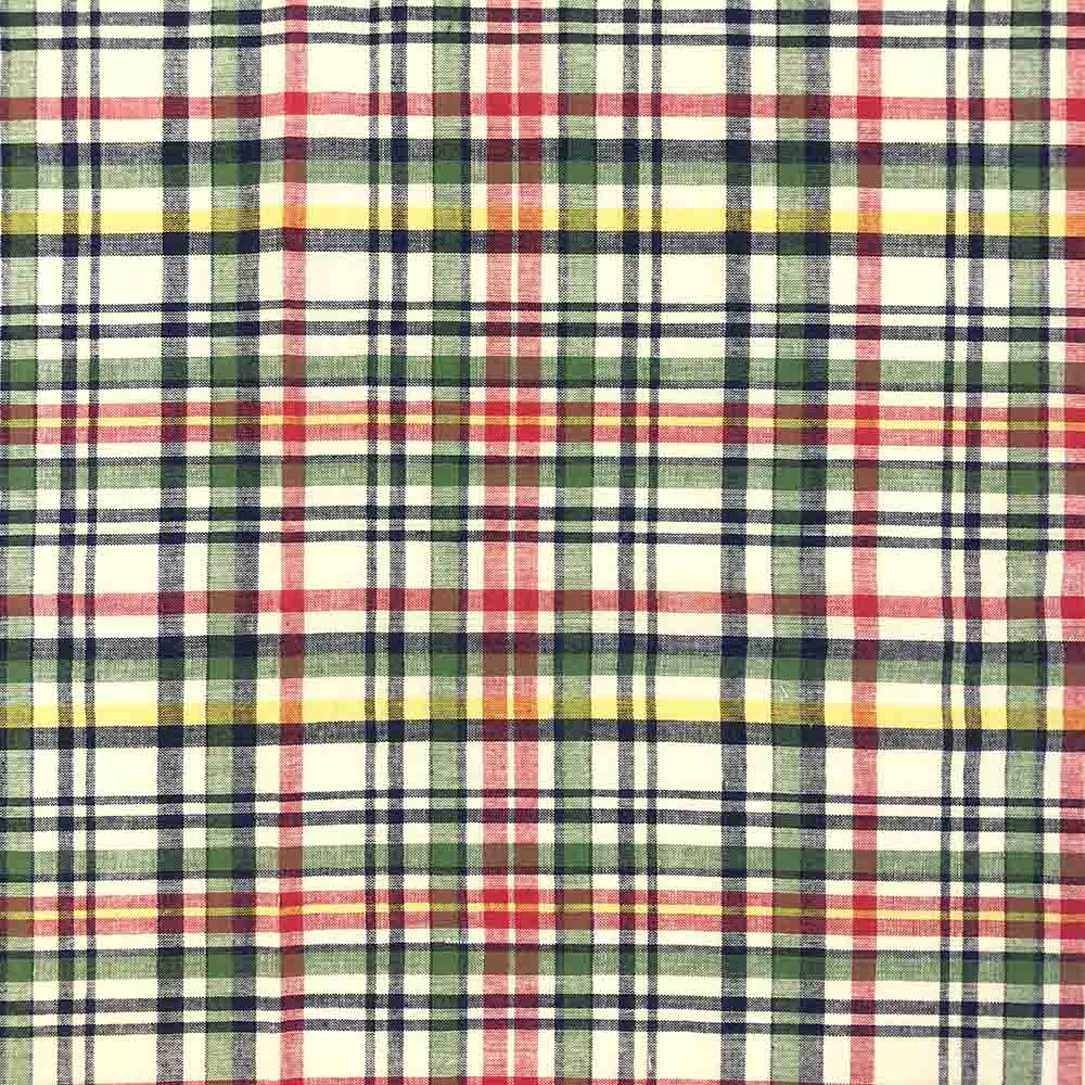 Madras Plaid Fabric (Style 15980)