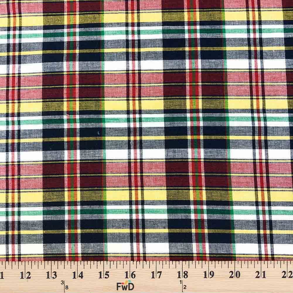 Madras Plaid Fabric (Style 16124) - Image 3