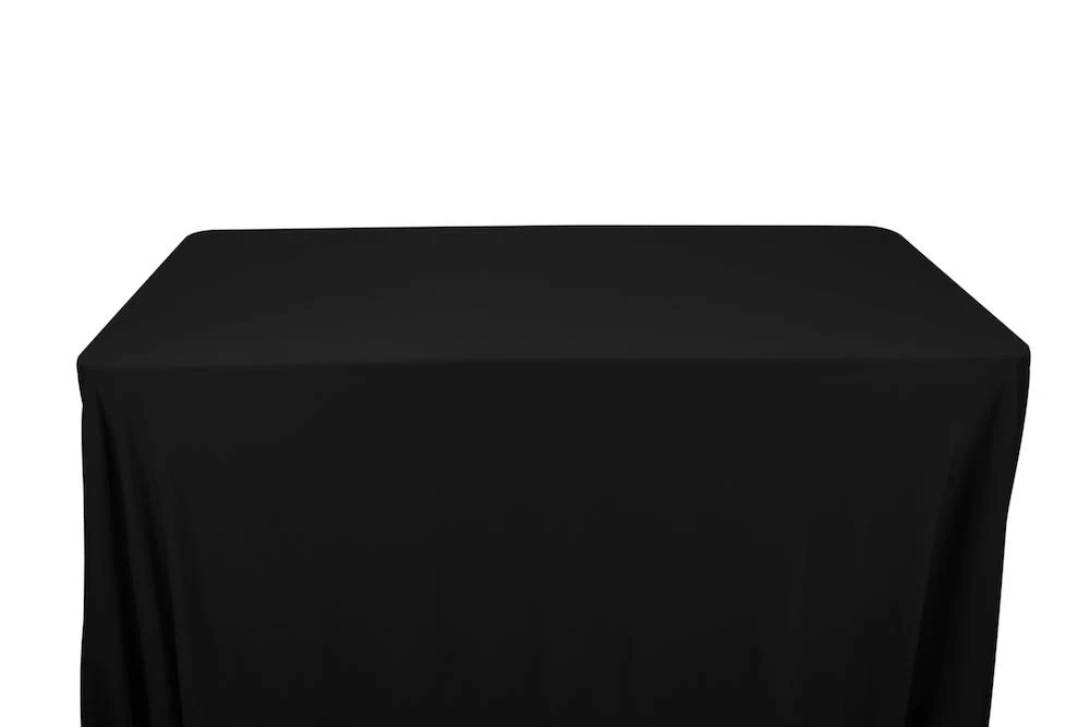 Matte Milliskin Tricot Banquet Rectangular Table Covers - 6 Feet - Image 21